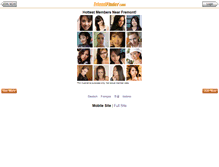 Tablet Screenshot of mingle2.friendfinder.com